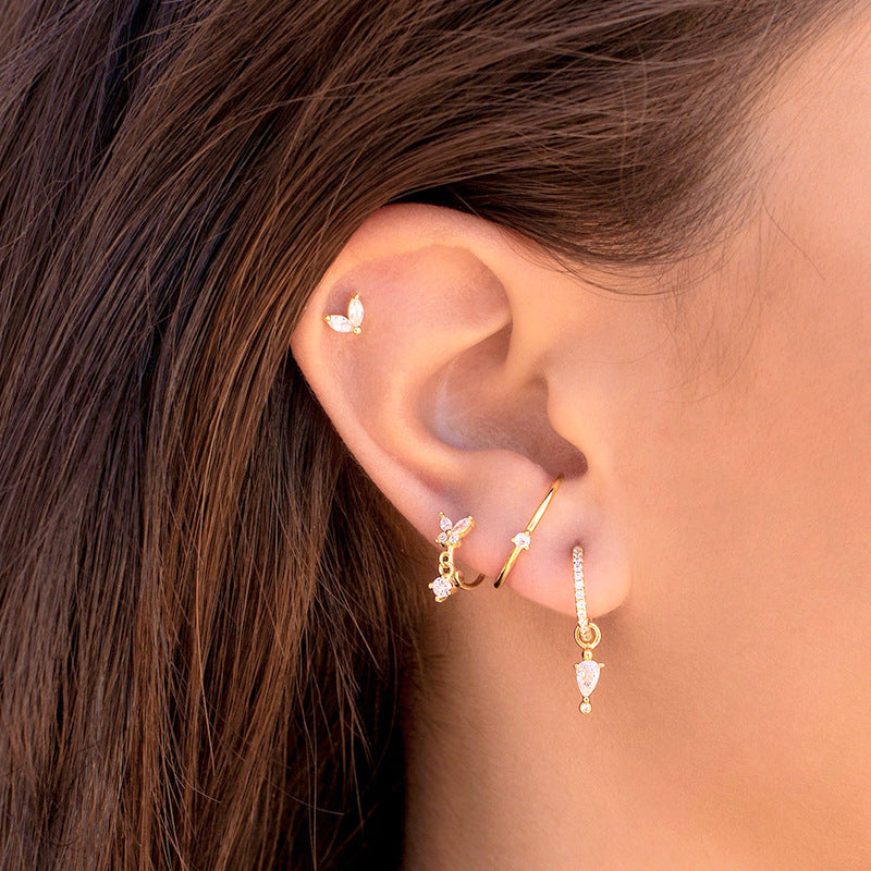 Cartilage Zirconia Earring